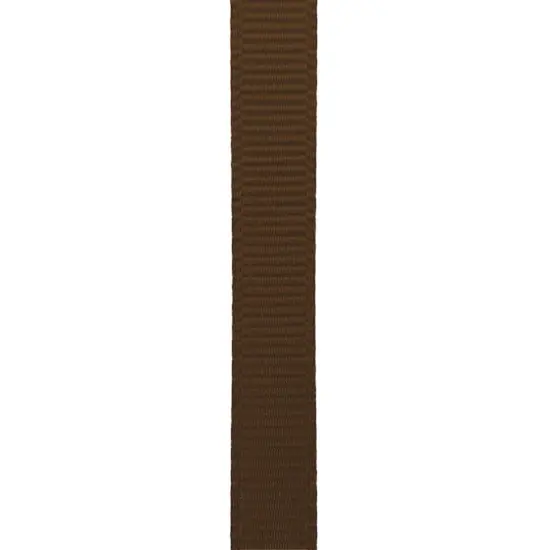 Gwen Studios Solid Grosgrain Ribbon Brown {5}
