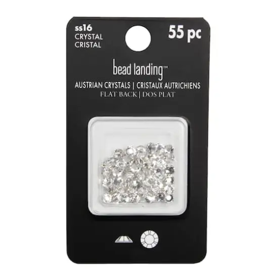 SS16 Round Flatback Austrian Crystals by Bead Landing&trade;, 55ct. {5}