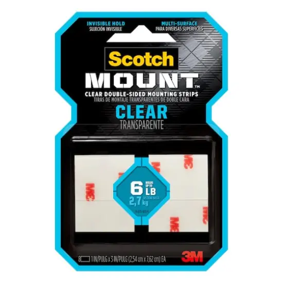 Scotch&reg; Clear Mounting Strips {1}