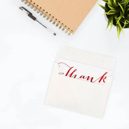 JAM Paper 4.75" x 6.5" Parchment Invitation Envelopes, 50ct. White Recycled {5}