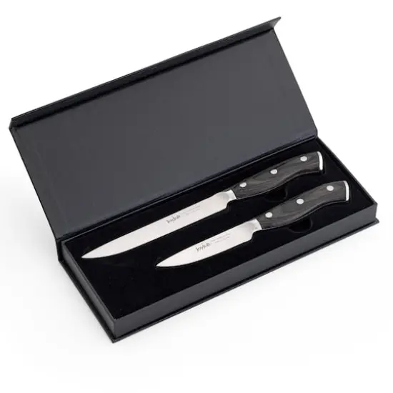 JoyJolt&reg; 2-Piece High Carbon Steel Utility Knives {4}