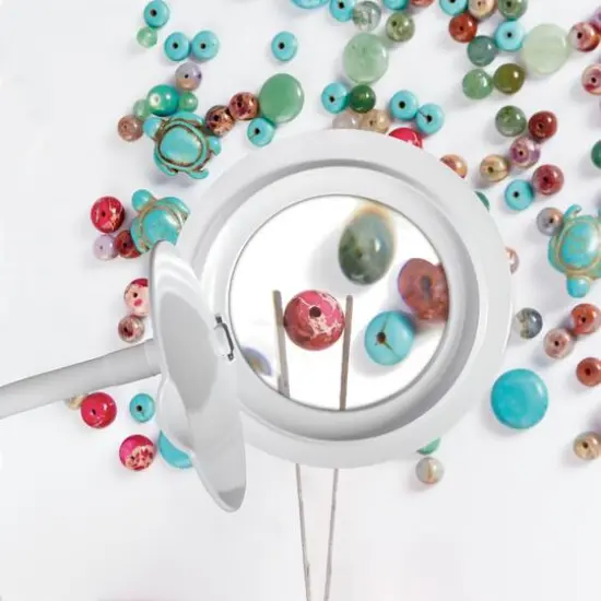 OttLite® Lighted Magnifier Clip Lamp {8}