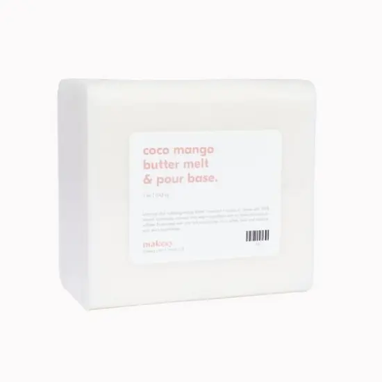 makesy Coco Mango Butter Melt & Pour Base, 1lb. {1}
