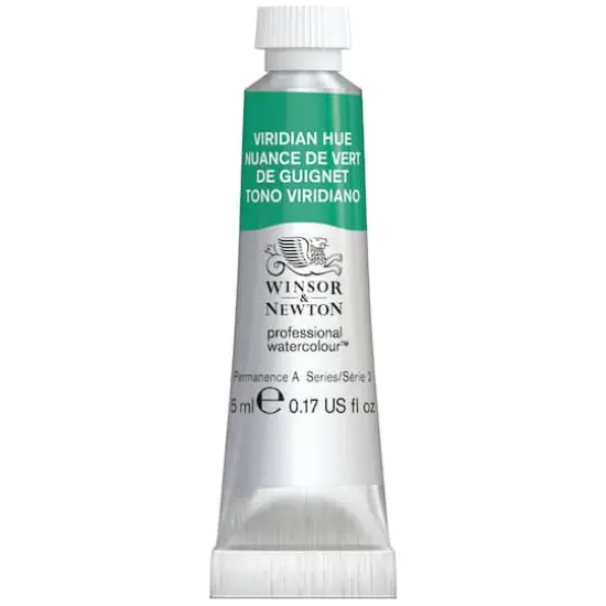 Winsor & Newton® Professional Water Colour™ Paint, 5mL Viridian Hue {1}