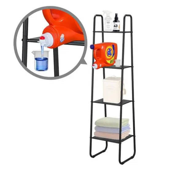 SunnyPoint 4-Tier Tower Rack Black {4}