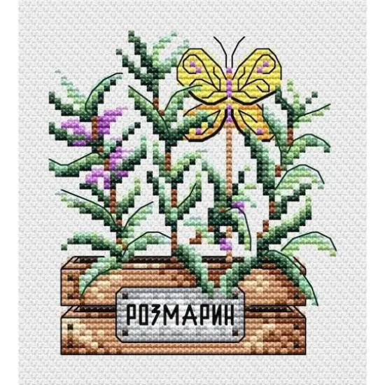 MP Studia Rosemary Counted Cross Stitch Kit {1}