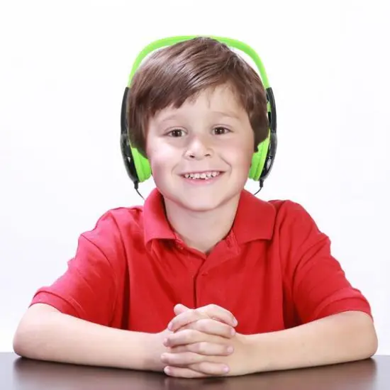 Rise of the Teenage Mutant Ninja Turtles Green Kid-Safe Headphones {5}