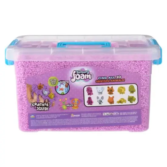 Orb Sensory Foam&trade; Discover Purple Bin {7}