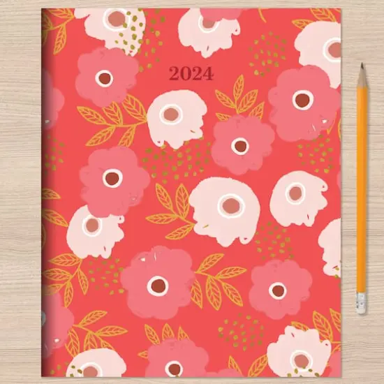 TF Publishing Medium 2024 Poppies Monthly Planner {5}