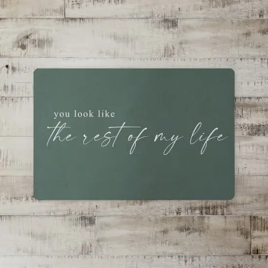 Rest Of My Life 18" x 27" Floor Mat {3}