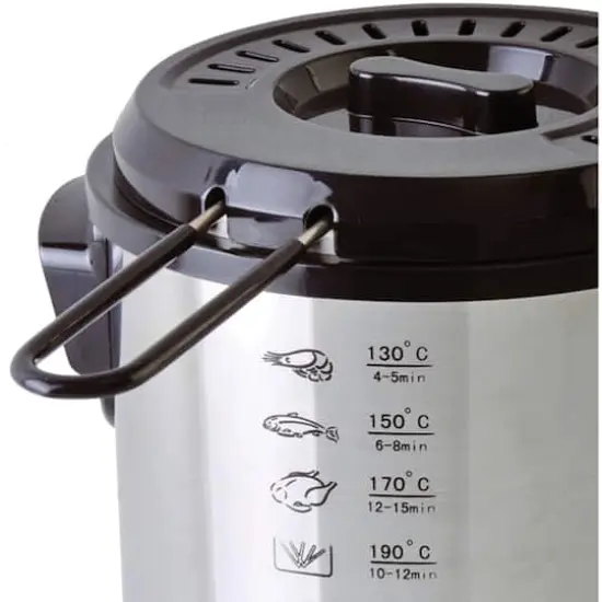 Brentwood 1L Stainless Steel Electric Deep Fryer {3}