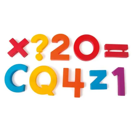 AlphaMagnets&reg; and MathMagnets Multicolored Combo Set {3}