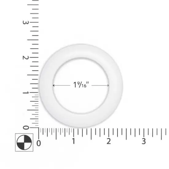 Dritz&reg; Home 1.562" Curtain Grommets, 8ct. White {5}