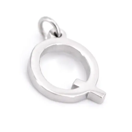 Sterling Silver Alphabet Charm by Bead Landing&trade; Q {7}