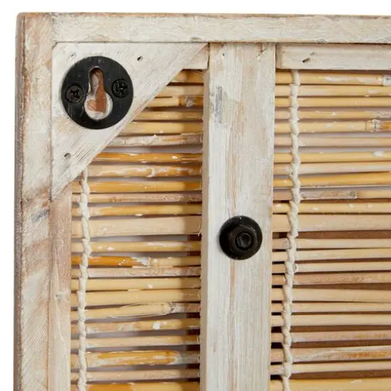 Set of 2 Blue Sea Grass Eclectic Botanical Wall Decor, 29" x 29" {6}