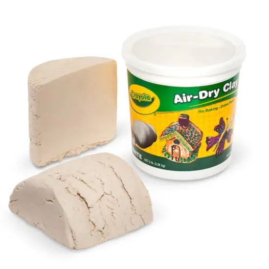 Crayola&reg; 5lb. White Air-Dry Clay {3}