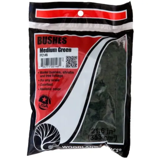 Woodland Scenics&reg; Bushes, Medium Green {1}
