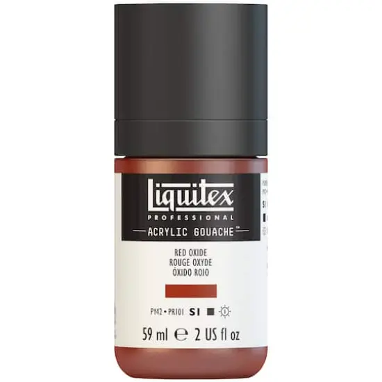Liquitex&reg; Professional Acrylic Gouache&trade; Paint, 2oz. Red Oxide {1}