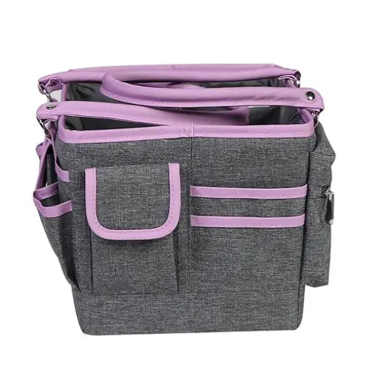 Everything Mary Purple Heather Deluxe Store & Tote Craft Organizer {4}