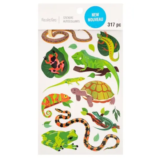 Reptiles Sticker Book by Recollections&trade; {4}