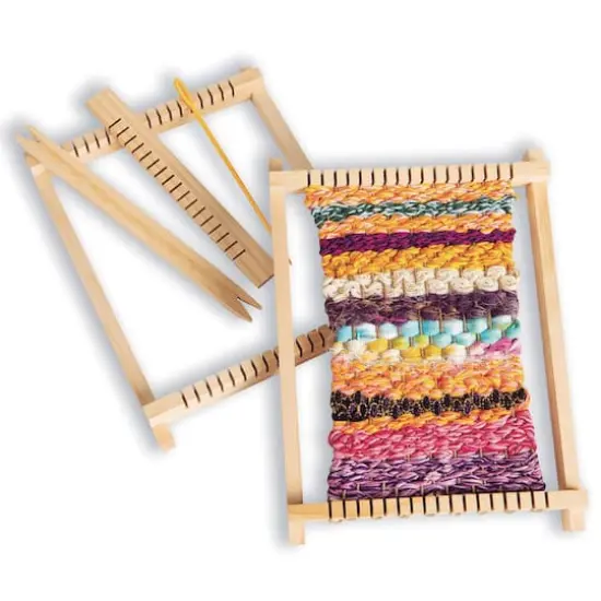 S&S Worldwide&reg; Wood Weaving Frame & Accessories {3}