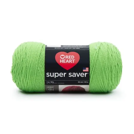 Red Heart&reg; Super Saver&reg; Solid Yarn Spring Green {1}