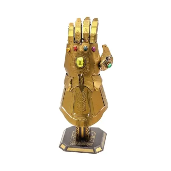 Metal Earth&reg; Marvel Avengers Endgame Infinity Gauntlet 3D Metal Model Kit {4}