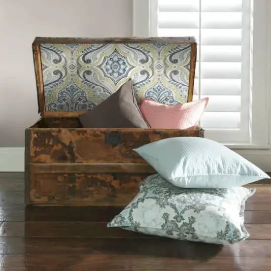 RoomMates Bohemian Damask Peel & Stick Wallpaper Green and Blue {4}