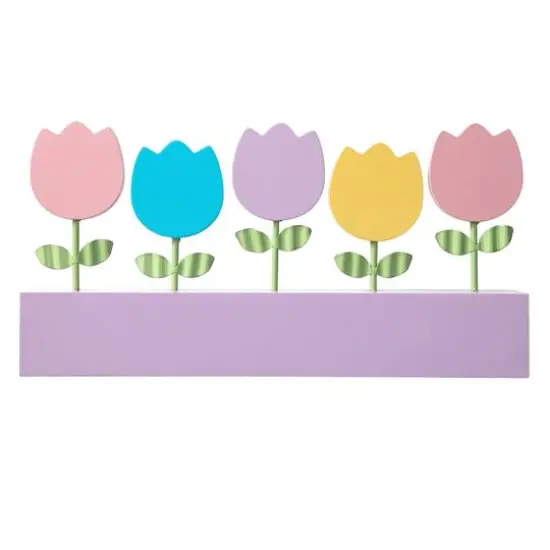 Glitzhome&reg; 12" Tulips Table D&eacute;cor {7}