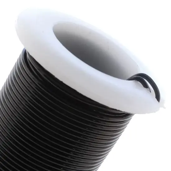 The Beadsmith&reg; Wire&trade; Elements 16 Gauge Tarnish-Resistant Wire Black {5}