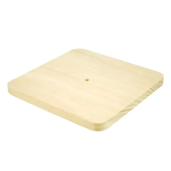 10" Unfinished Wooden Clock by Make Market&reg; {3}