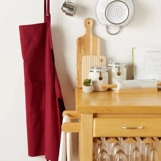 DII&reg; XL Chef Apron Wine {5}