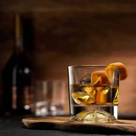 JoyJolt&reg; 10oz. Swish Crystal Basketball Double Old Fashioned Tumblers, 4ct. {5}