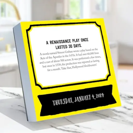 TF Publishing 2024 Insane But True Daily Desktop Calendar {3}