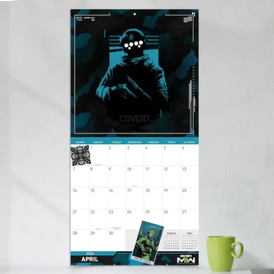 TF Publishing 2024 Call of Duty Wall Calendar {5}