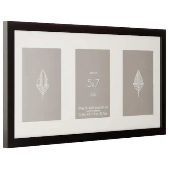 Aspect 3 Opening 5" x 7" Black Collage Frame by Studio D&eacute;cor&reg; {4}