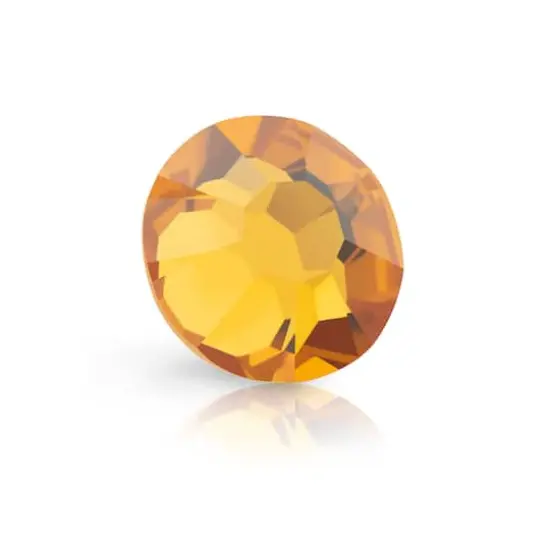 Preciosa MAXIMA SS20 Flatback Hotfix Czech Crystals, 144ct. Topaz {4}