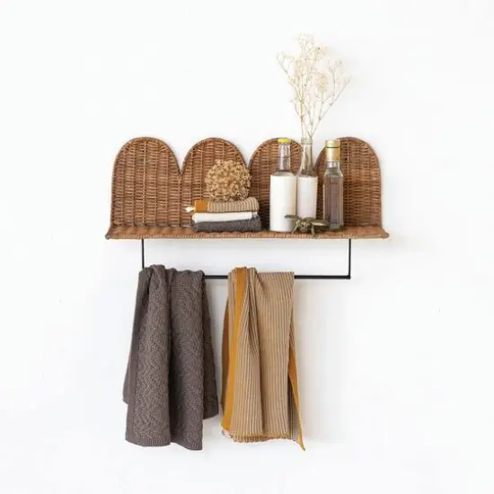 Hello Honey&reg; Cotton Knit Tea Towel with Loop, 2ct. {3}