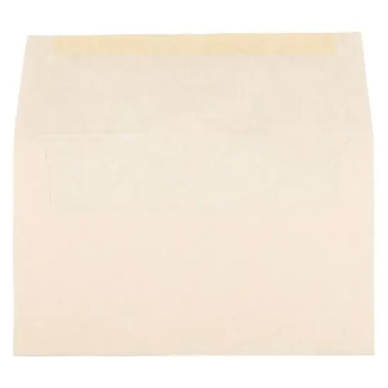 JAM Paper A10 Parchment Invitation Envelopes, 50ct. Natural {4}