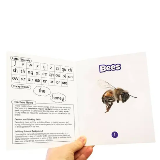 Junior Learning&reg; Science Decodables Phase 3 Non-Fiction Educational Learning Set {4}