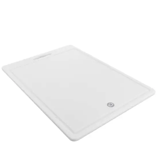 Martha Stewart White Plastic Cutting Board {1}