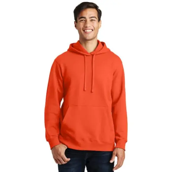 Port & Company&reg; Fan Favorite&trade; Fleece Pullover Hooded Sweatshirt Orange {4}
