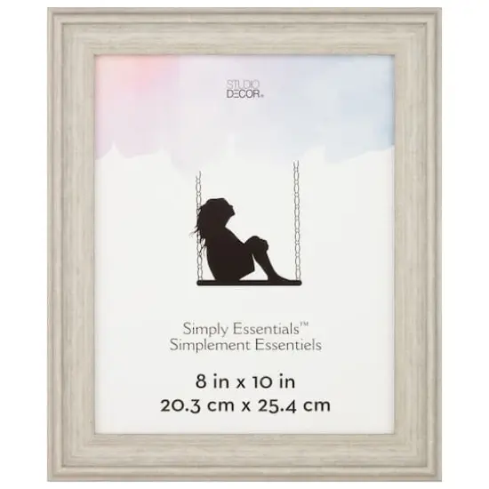 Simply Essentials&trade; Light GrayScoop Frame by Studio D&eacute;cor&reg; {1}