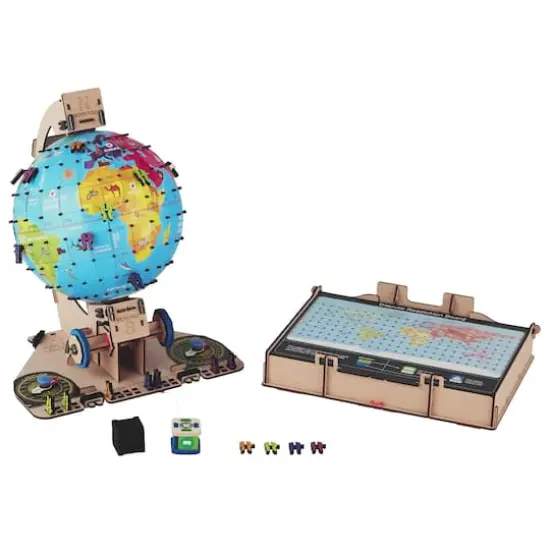 Elenco&reg; Smartivity&reg; Globe Explorer Wooden Model Engineering STEM Learning Toy {5}