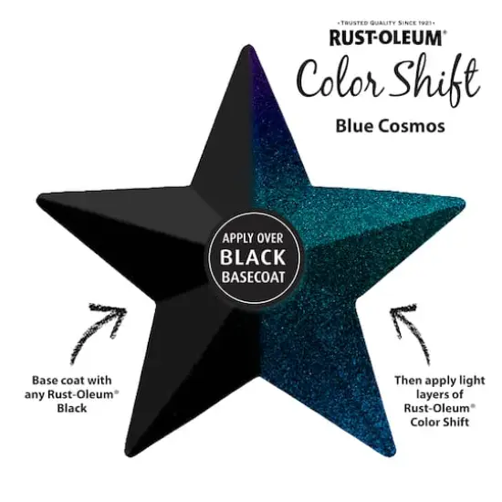 Rust-Oleum&reg; Color Shift Spray Paint Blue Cosmos {4}