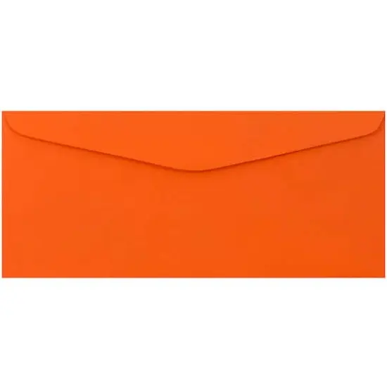 JAM Paper #9 Business Recycled Envelopes, 50ct. Orange {1}