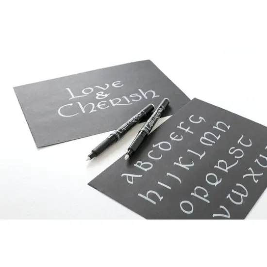 Manuscript CalliCreative White Italic Calligraphy Marker Set {3}