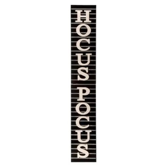 Glitzhome® Halloween Wooden Hocus Pocus Standing Porch Sign or Hanging Décor {1}