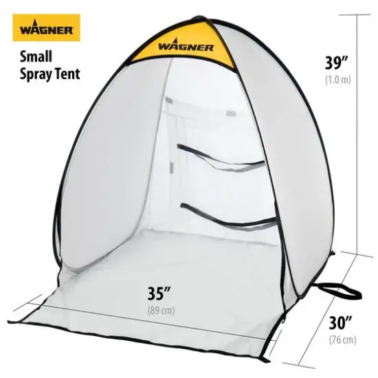 Homeright 39" White Small Spray Shelter {5}