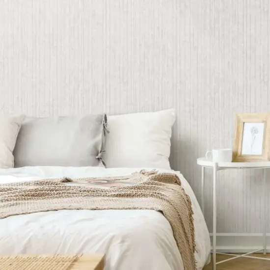 RoomMates Crackled Stria Texture Peel & Stick Wallpaper Beige {6}